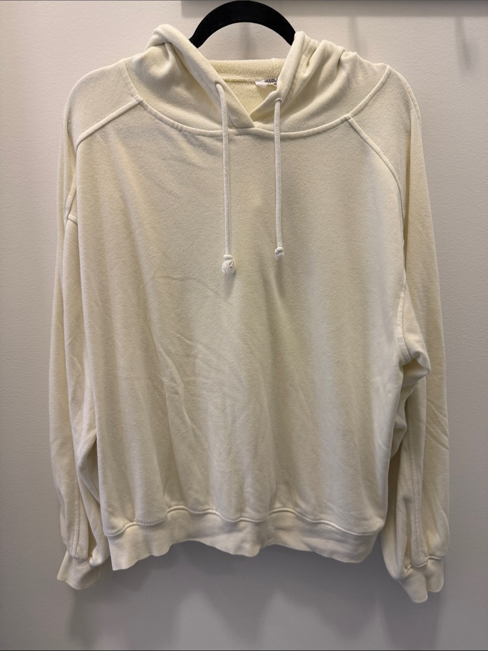 Joules Soft Cream Pullover Hoodie